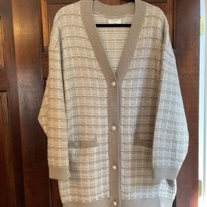 Aritzia Babaton cardigan size large